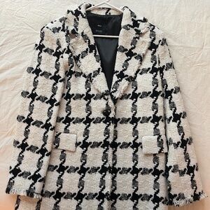 MANGO Houndstooth Jacket